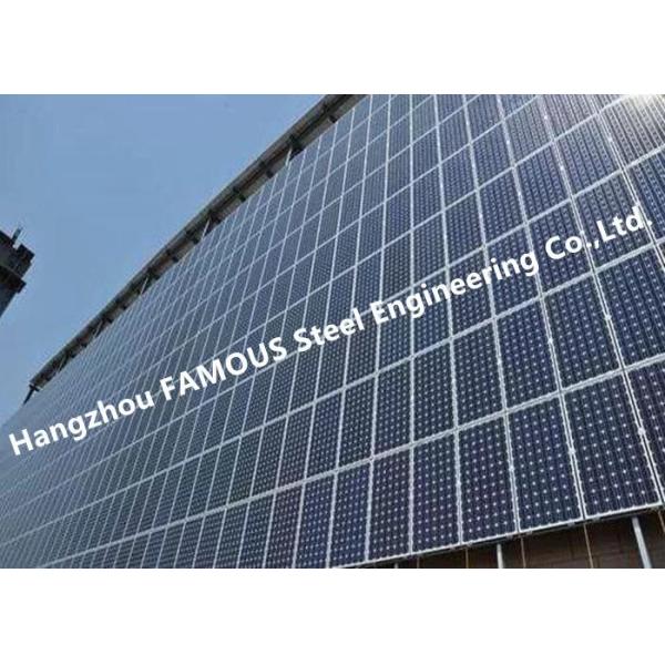 Quality Solar BIPV Fireproof Glass Facade Curtain Wall Building Integrated Photovoltaic for sale