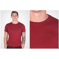 China Slim Fit T Shirts Mens Polyester Spandex T Shirts for sublimation factory
