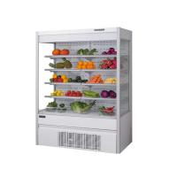 China Open Air Supermarket Display Refrigerator 0-10℃ Temperature 50hz Frequency for sale