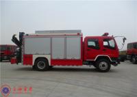 China ISUZU Chassis Emergency Rescue Fire Truck Mounted Crane on Rear Traction Rope Length 28M factory