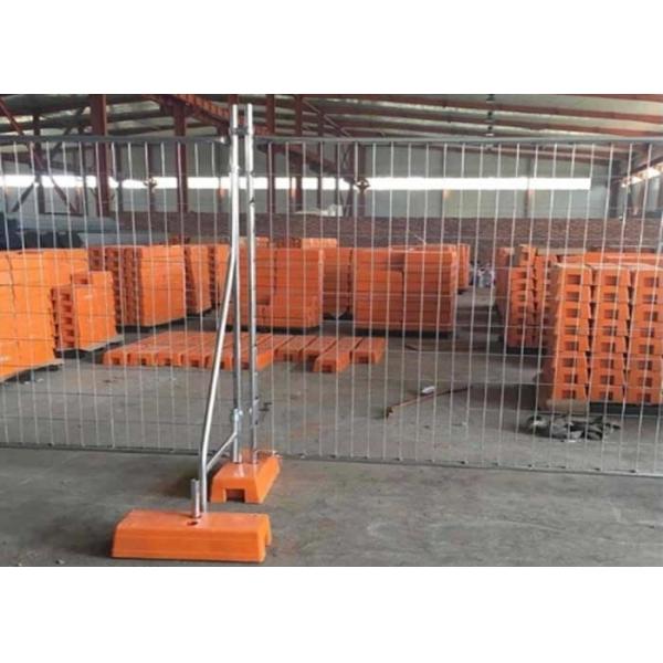 Quality Electric Galvanized Steel 2.1*2.9m Temporary Security Fence 70*150mm Mesh for sale