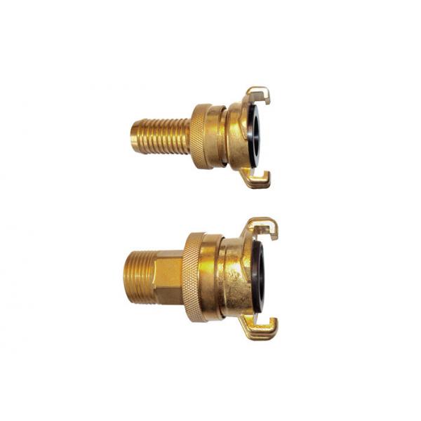 Quality Heavy Duty Brass Hose Quick Coupling SH Pressure Claw-Lock with Locknut for sale