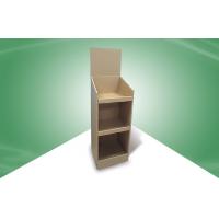 China Three Shelf Pop Cardboard Display Stands For Cd & Books , 100% Eco - Friendly factory