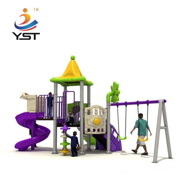 Quality Kindergarten LLDPE Kids Playground Slide Amusement Park Childrens Garden Slide for sale