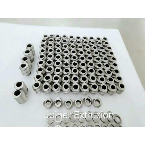 Quality W6M5Cr4v2 Material Mixing Screw Element powder coating Twin Extruder for sale