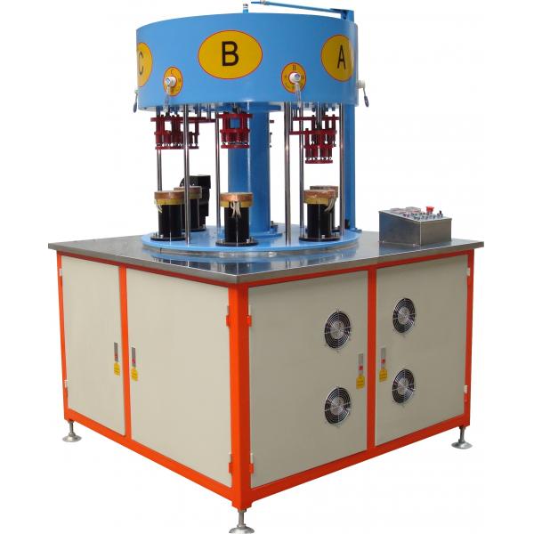 Quality 80KW Braze Welding Induction Heat Treatment Equipment With Six Stations for sale