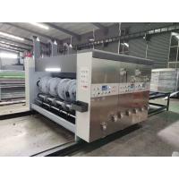 China 1 Color Manual Feeding Flexographic Printing Press Machine For Box Die Cutting factory