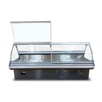 China Supermarket Countertop Refrigerated Deli Food Display Case Chiller factory