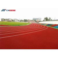 Quality Anti UV Synthetic Running Track 13mm Spraycoat Surfacing runway flooring for sale