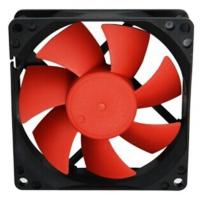 China Brushless 8025 Computer Cabinet Cooling Fan Two Ball Bearing 80x80x25mm 12V 24V 48V factory
