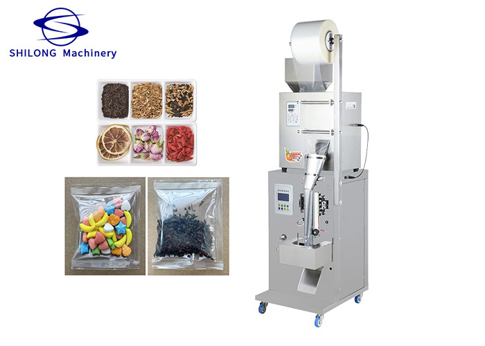 China Granular Sugar Sachet Vegetable Seed Packing Machine Three Side Sealing 50g VFFS factory