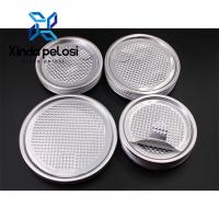 China Can Foil Pans Aluminium Seal Easy Open End Aluminum Foil Peel-Off Lids for sale