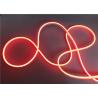 China SMD2835 12V IP67 Silicone Neon Sign Flex Light 19W / m 6 x 12MM Size factory