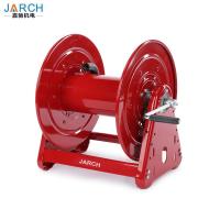 China Heavy Duty Hand Crank Retractable Water Hose Reel Steel Material 1000psi high pressure 100m hose reel factory