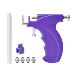 Quality Yellow Hospital Medical Supplies Ear Piercing Gun Accessories Kit for sale