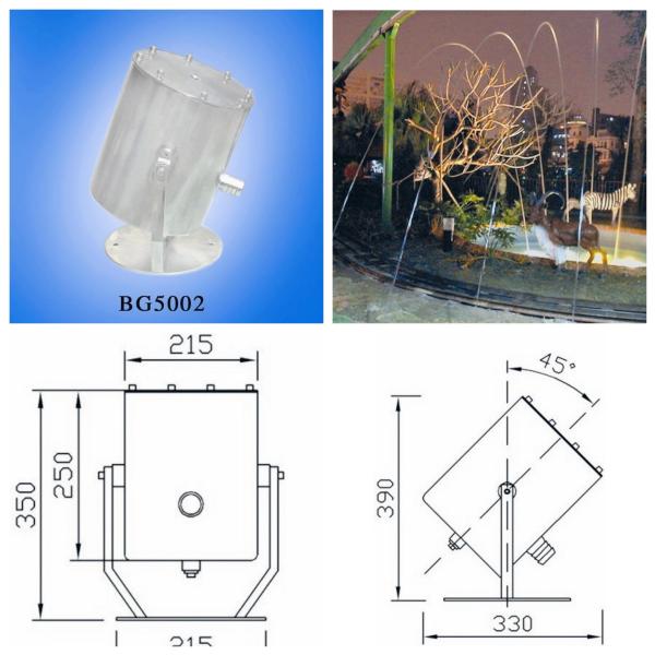 Quality 8000 L/H SS304 18mm Laminar Fountain Nozzle for sale