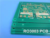China Rogers RO3003 6-layer RF PCB bonded by FastRise-28 Prepreg for High Speed Signal Transmission factory