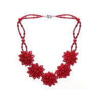 China Fashion natural red coral necklace women Jewelry wholesale from China low MOQ factory