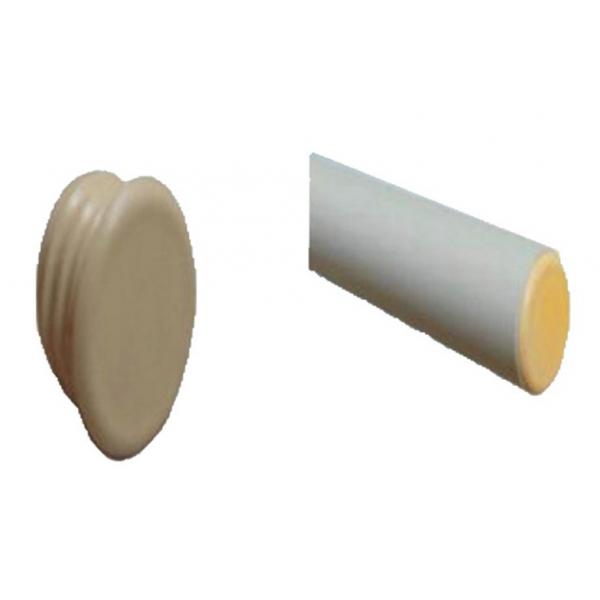 Quality OEM / ODM Flexible ABS Plastic Pipe Joints Top Cap Wear Resistance for sale