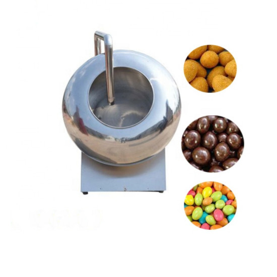 China 800mm Snack Food Machinery Sugar Coated Almonds Chocolate Polishing Machine for sale