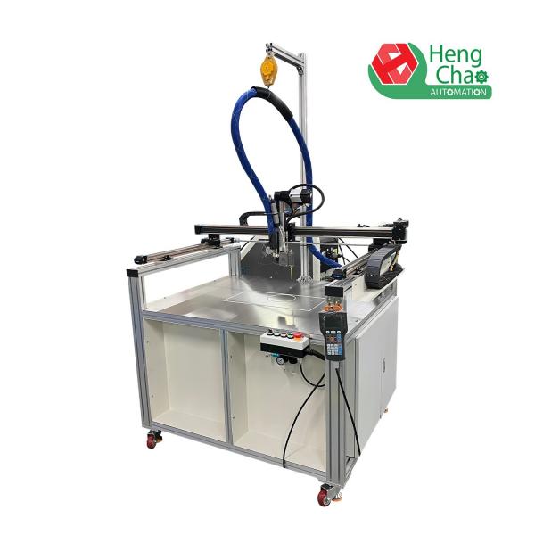 Quality 3 Axis Gluing HVAC Filter Making Machine 0.5Mpa Air Filter Production for sale