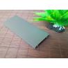 China Grey Aluminium Skirting Board Profiles Powder Coating Anti Wear 0.8mm Thickness factory