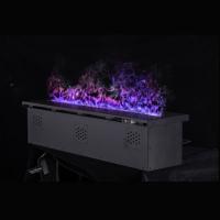 China 900mm Water Mist Electric Fireplace Cassette Log Set Design Ultrasonic Technology factory