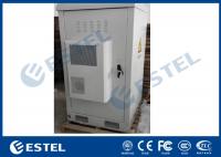 China One Compartment Galvanized Steel Double Wall Outdoor Telecom Cabinet With Air Conditioner And Fans factory