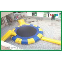 China Giant Funny Water Bouncer Inflatable Water Trampoline Toys For Water Park factory