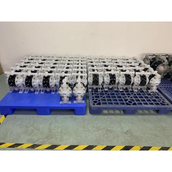 Quality Positive Displacement Air Driven Double Diaphragm Pump Flowed Medium for sale