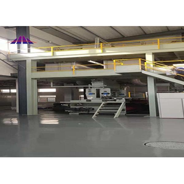 Quality 1600mm Automatic Non Woven Making Machine Stably Single Beam for sale