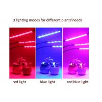 China LED Three - Tube Grow Lights For Indoor Plants , Cycle Timing Full Spectrum Grow Lights factory