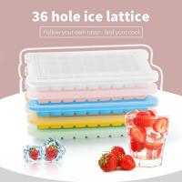China Cocktails Silicone Ice Cube Tray With Lid Multipurpose Durable factory