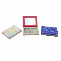 China Paper Empty Blush Palette / Cosmetic Empty Packaging CMYK Printing for sale