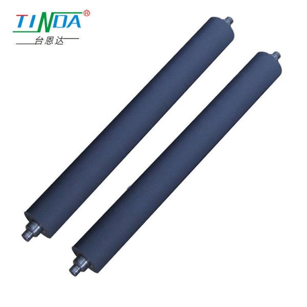 Quality OEM Low Noise Cylinder Printer Rubber Roller Printing Press Roller High Durability for sale