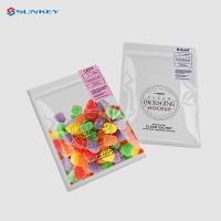 China Mylar Ziplockk Smell Proof Packaging Bags Transparent Clear Plastic Packaging Bag factory