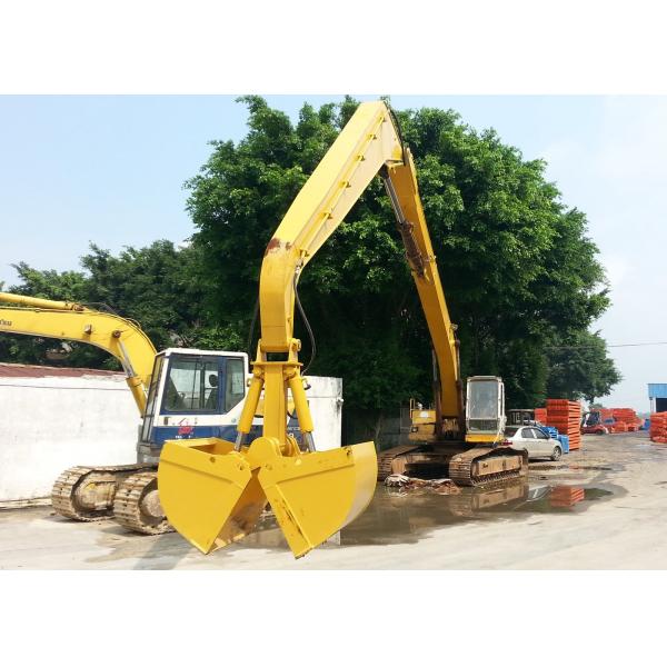 Quality 19600 Mm Max Reach Material Handling Arm Non Extra Counter Weight Yellow Color for sale