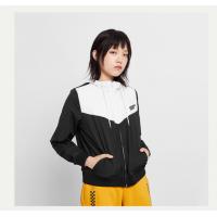 China Contrast Color Zipper Up Women'S Lightweight Polyester Jacket for sale