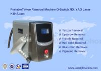 China Portalbe Q-switch Nd Yag Laser Tattoo Removal eyebrow removal Machine For Age Pigment factory
