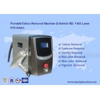 China Portalbe Q-switch Nd Yag Laser Tattoo Removal eyebrow removal Machine For Age Pigment factory