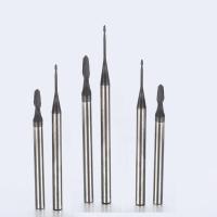 Quality Graphite Long Neck End Mills R1 Ball Nose Straight Shank for sale