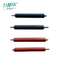 Quality Wear Resistance Printing Rubber Roller Smooth Surface Customized Length for sale