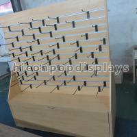 China Painting Wooden Display Racks , Wall Mounted Display Shelves factory