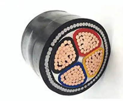 Quality PVC Coated Insulated 4 Core 400mm Cable Steel Tape Sheathed 1kv for sale