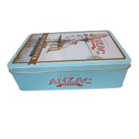 Quality Pre-Roll Metal Child Proof Rectangular Tin Box For Medical Packaging for sale