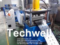 Buy cheap Hydraulic Cutting Rack Roll Forming Machine C Z U Purline Roll Forming Machine from wholesalers