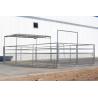 China 16'W 4- Rail Cattle Corral Panels Horse Corral Panel For US Market factory
