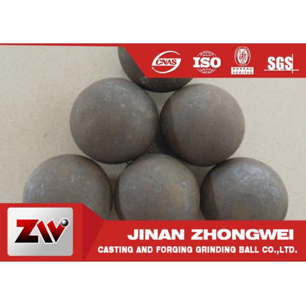 Quality 125mm Forged grinding media ball for ball mill with B3 B4 materials HRC 60-65 for sale