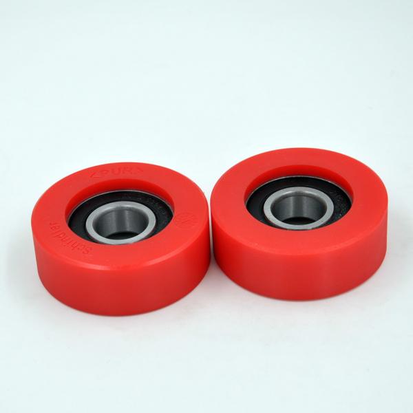 Quality Red Rubber Coated Roller Bearings Customize For Automation Machinery for sale
