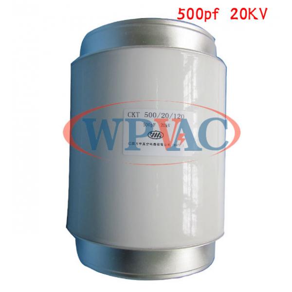 Quality Small Size Fixed Ceramic Vacuum Capacitor CKT500/20/120 500pf 20KV Save Space for sale